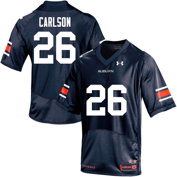 Auburn Tigers Men's Anders Carlson #26 Navy Under Armour Stitched College NCAA Authentic Football Jersey WOC6774WN